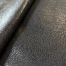 Load image into Gallery viewer, close- up of dark blue vegetable tanned Sokoto bookbinding leather