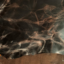 Load image into Gallery viewer, Mad Dog® is our signature trademarked Goat Leather. A unique and rare leather, Mad Dog® is produced on vegetable tanned farm reared African goats. Our signature recipe of natural oils and waxes used in the finishing, enhances the beauty of this unique and wild animal showcasing its unique grain pattern, resulting in a rich, aniline leather that ages beautifully and makes each article uniqu