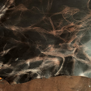 Mad Dog® is our signature trademarked Goat Leather. A unique and rare leather, Mad Dog® is produced on vegetable tanned farm reared African goats. Our signature recipe of natural oils and waxes used in the finishing, enhances the beauty of this unique and wild animal showcasing its unique grain pattern, resulting in a rich, aniline leather that ages beautifully and makes each article uniqu