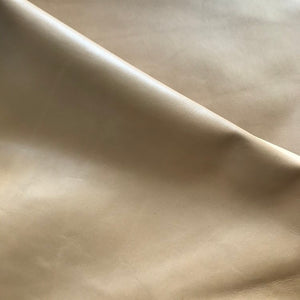 A very fine hair follicle Calf.  With great Burnishable and Polishable qualities due to its aniline finish. They're Soft and supple with a light waxy feel.