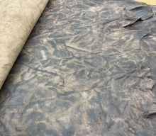 Load image into Gallery viewer, A unique African goat, that&#39;s been scrunched, hand washed, tipped and polished,  They have been infused with our unique blend of oils and waxes, to give the leather it&#39;s burnishable and polishable attributes.  As each skin is produced by hand, they&#39;re all one of a kind.
