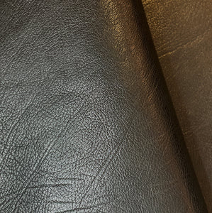 These Goats are 100% Veg Tanned with an aniline, hand tipped finish which emphasises the unique shrunken grain pattern of these Nigerian 'Sokoto' Goats. This is the classic Bookbinding leather that has been used for centuries and we are by far the larges user of this unique and rare raw material.